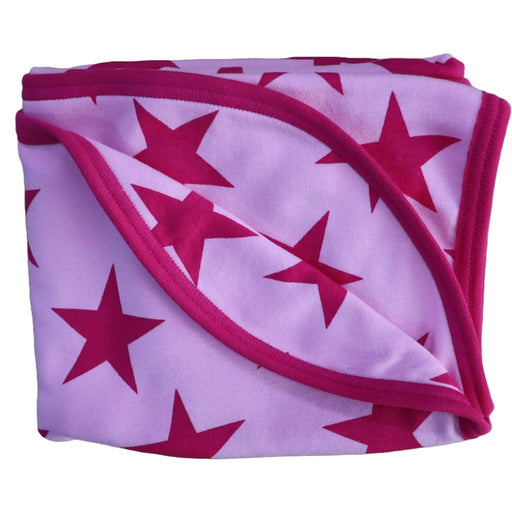Baby Blanket - Large Star Pink (8466852905244)