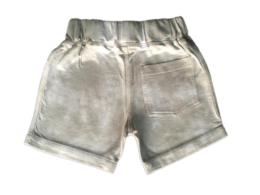 Kids Tie Dye Shorts - Grey (8367651291420)