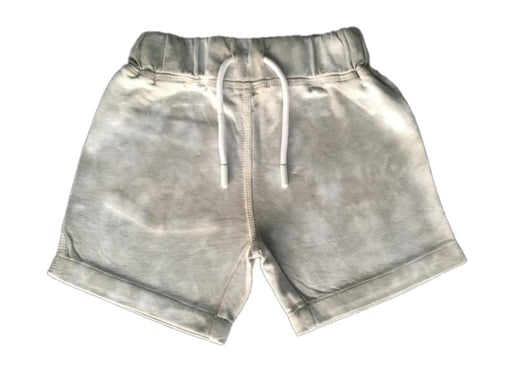 Kids Tie Dye Shorts - Grey (8367651291420)