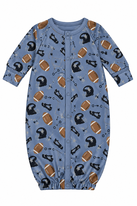 Baby Converter Gown - Football