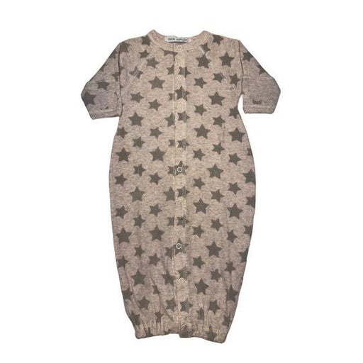 Baby Thermal Converter Gown - Oatmeal Tonal (9584279421212)