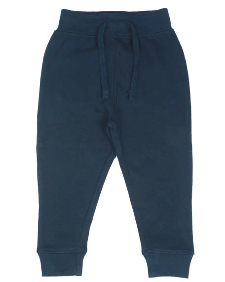 215538 Navy - Kids Solid Jogger Pants (9111145709852) (10592978764060)