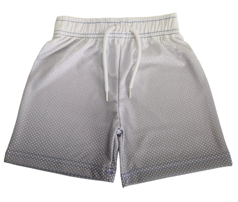 Kids Mesh Shorts - White Gradient (9497100583196) (10591523045660)
