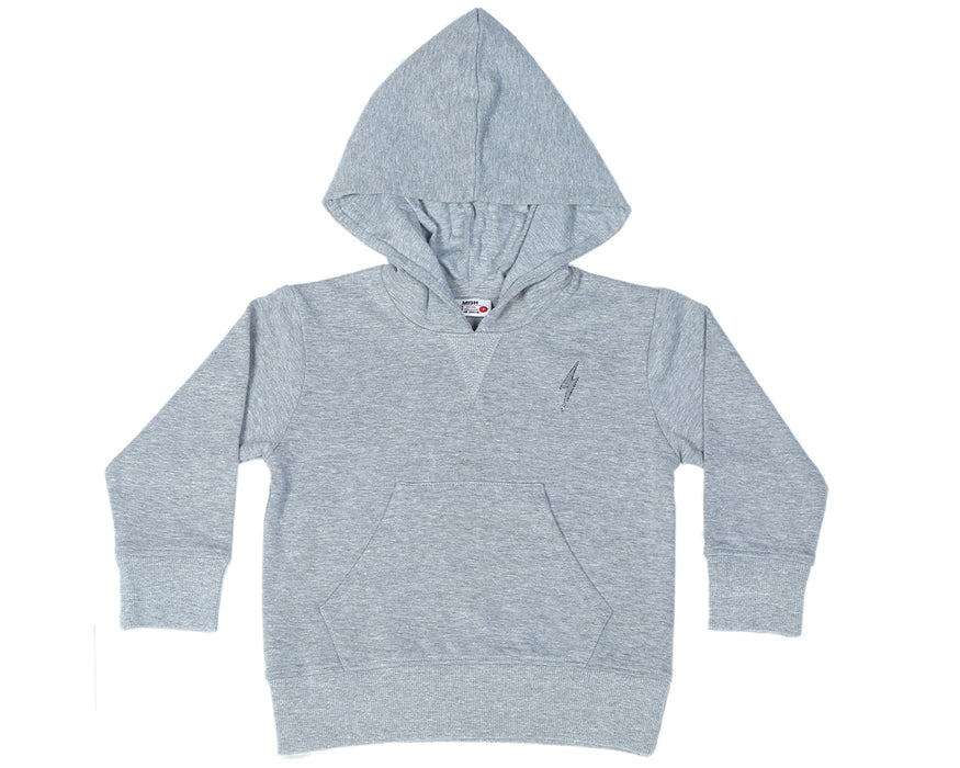 Kids Pullover Hoodie - Heather Bolt