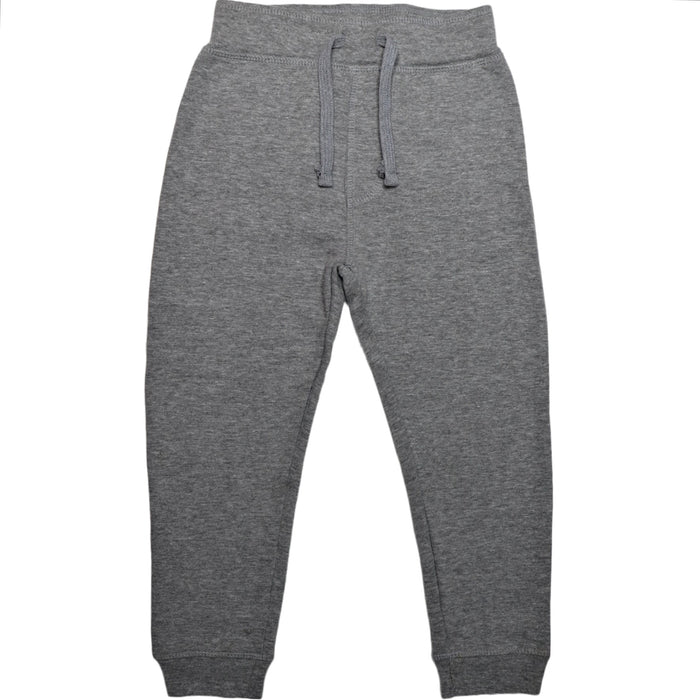 Kids Solid Fleece Lined Jogger Pants - Heather — Baby Steps and