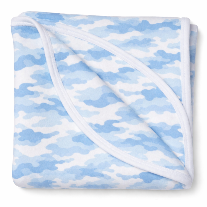Baby Blanket - Blue Camo