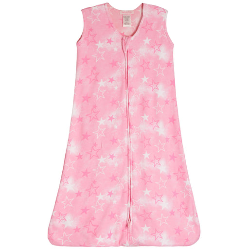 Baby Sleep Sack - Pink Spray Stars (9000126578972)