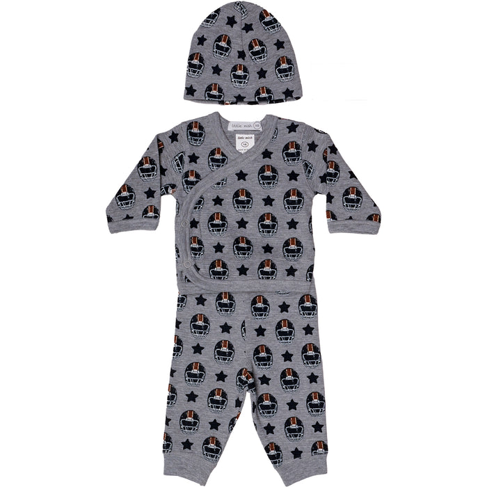 Baby 3 Piece Thermal Set - Champions Football (10002843336988) (10608330277148)