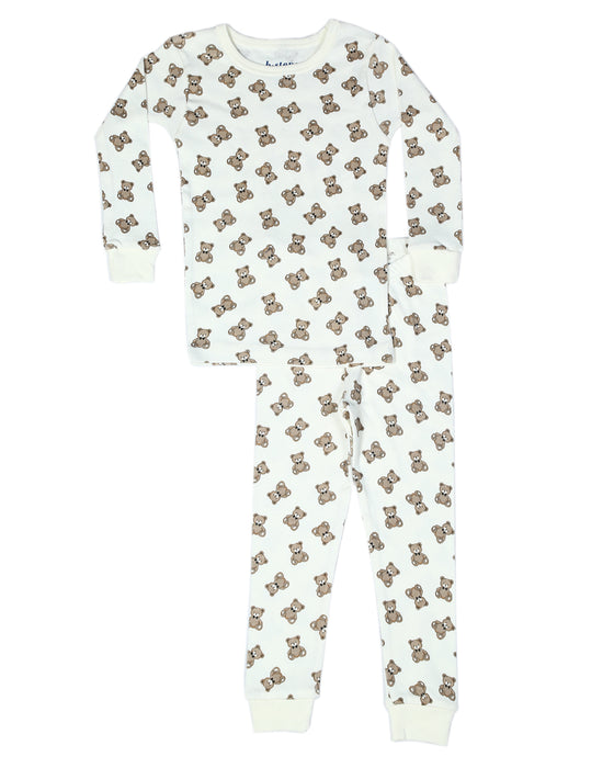 Kids Pajamas - Bowtie Bears (10616052482332) (10040368365852)