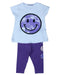 TL4788 Baby A-line Tie Dye Top and Legging Set - Smiley (10144565133596) (10587280933148)