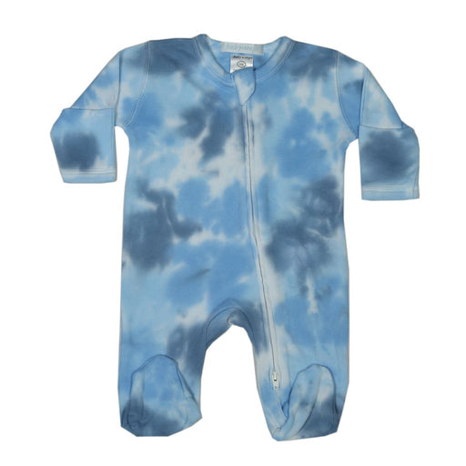 Baby Tie Dye Snap Footie - Jonsnow (4439736320075)