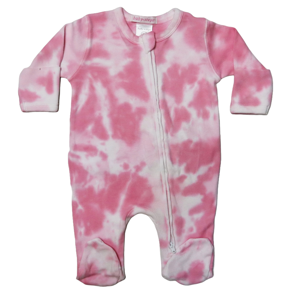 Baby Zipper Footie - Chloe (8442139771164)