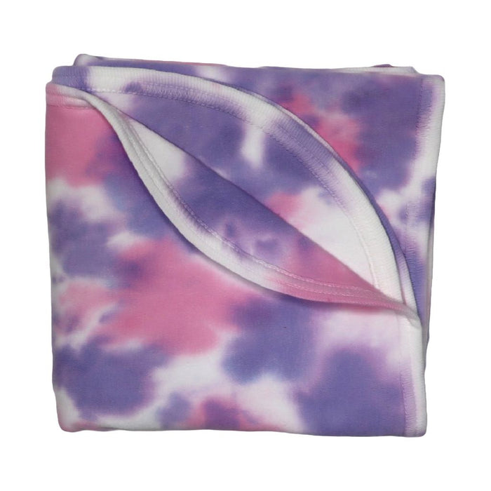 Baby Tie Dye Receiving Blanket - Matilda (3526505529419)