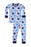 Kids Pajamas - Blue Large Star (8987037663516)