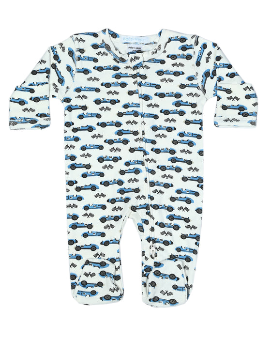 F1436 Raceway Zipper Footie (10038861365532) (10616059035932)