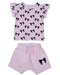 SS4786 Baby Tee and Shorts Set - Bows (10146339881244) (10587254948124)