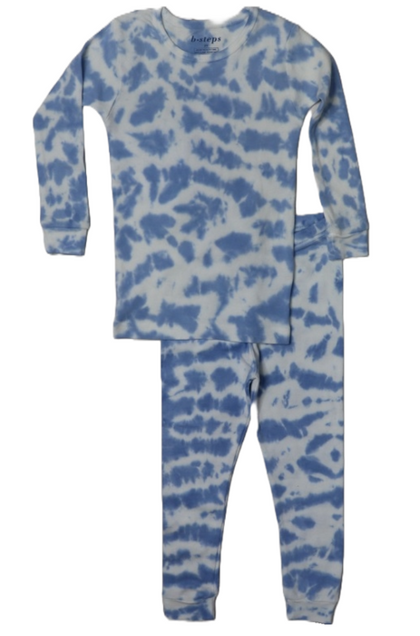 Kids Cotton Tie Dye Pajamas Evan Baby Steps and Mish Kids