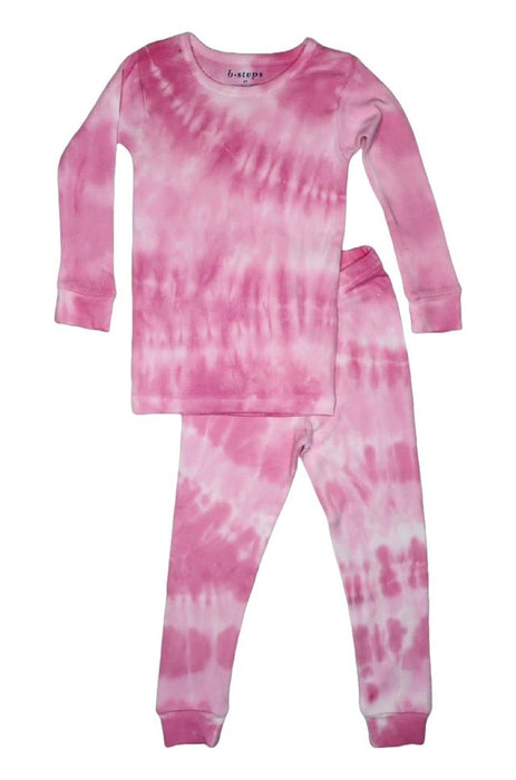 Kids Cotton Tie Dye Pajamas - Leah (1475143336011)