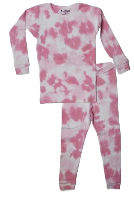 Kids Cotton Tie Dye Pajamas Chloe