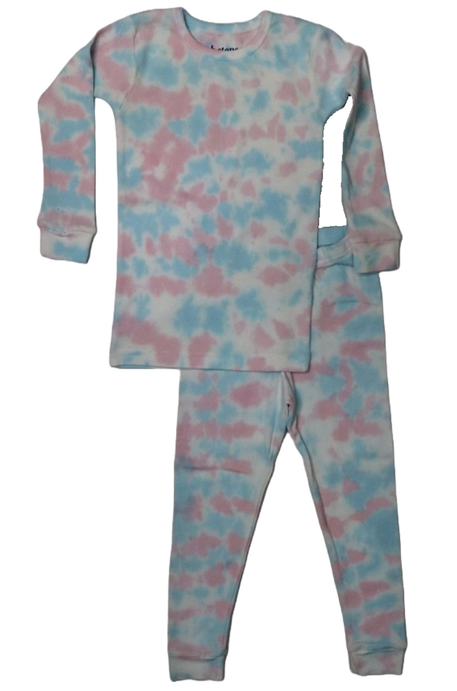 Kids Cotton Tie Dye Pajamas - Harlie (8436999029020)