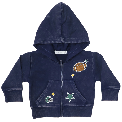 Baby Zip Hoodie - Patches (8973512638748)