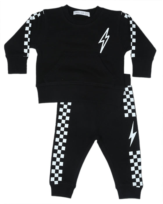 Toddler Speed Racer Set - Black