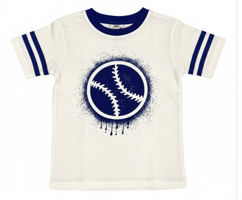 Kids Taping Tee - Baseball Grafitti