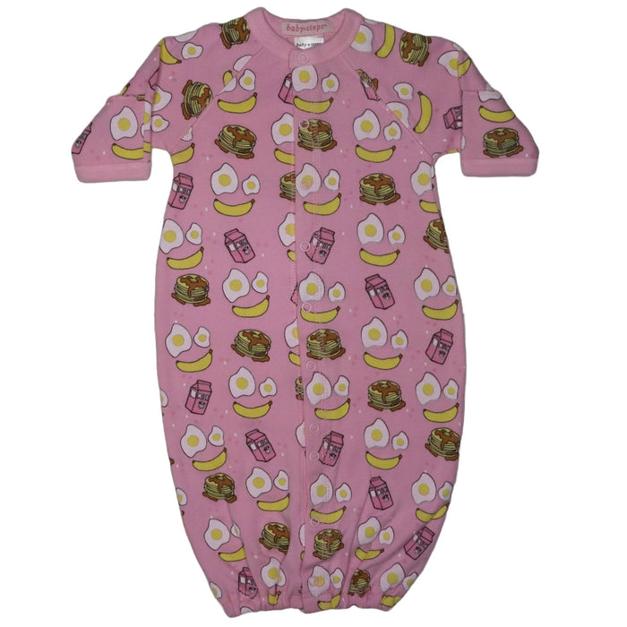 BS FW23 Baby Converter Gown - Pink Breakfast (8207477244188)