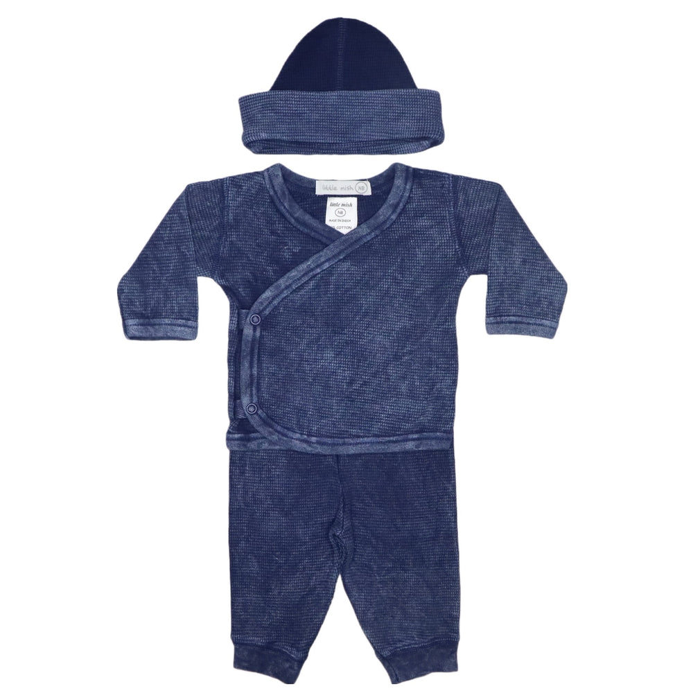 Baby 3 Piece Set - Navy Enzyme Thermal (8174476886300)