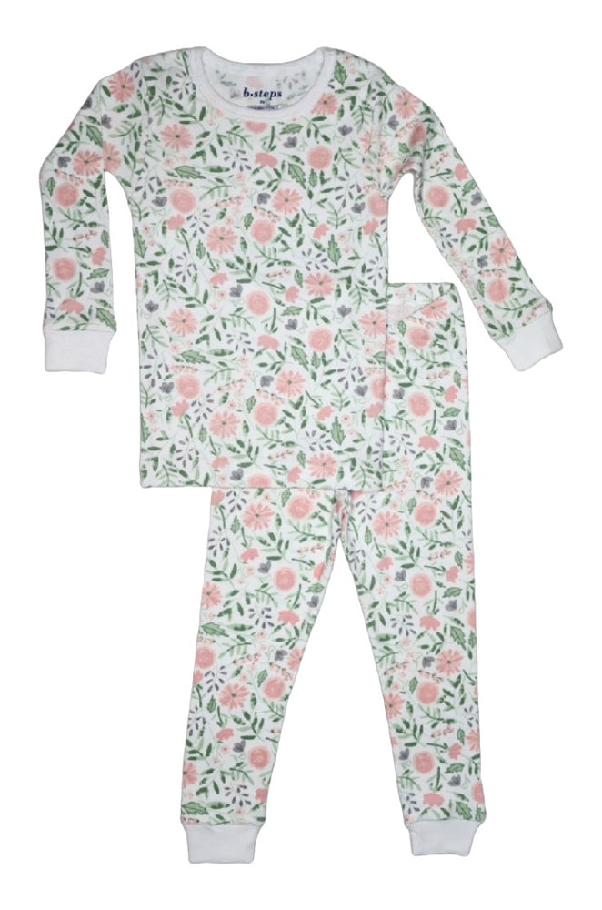 Kids Pajamas - Watercolor Flower (8987151761692)