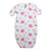 Baby Converter Gown - Pink Large Star (9534307565852)