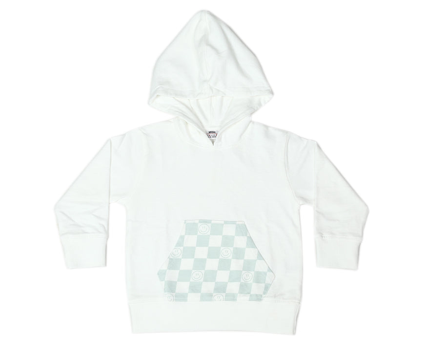 E26428 Smile Check Pullover Hoodie (10156147114268) (10591518064924)