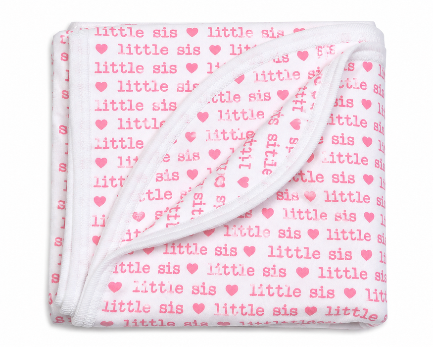 Baby Blanket - Little Sis - Sibling Collection