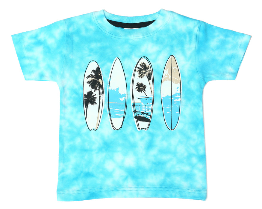 E26413 Surf Boards Tie Dye Tee (10105166463260) (10591521767708)