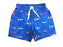 Kids Board Shorts - Scooters on Royal Blue (8010182066460) (8294774669596)