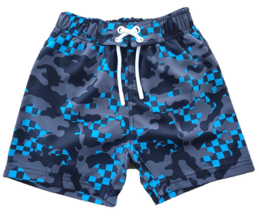 Baby Swim Board Shorts- Camo Check (8896210370844)