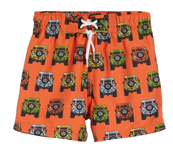 Kids Swim Board Shorts - Jeeps