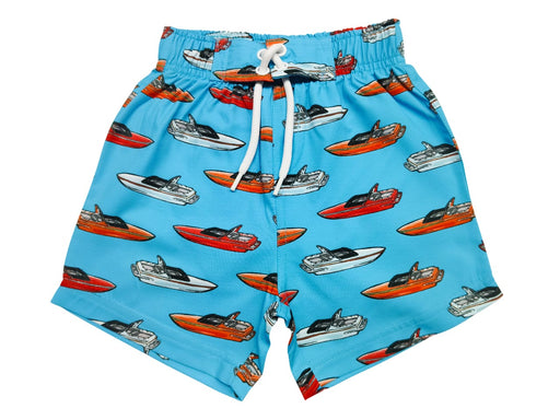 Baby Swim Board Shorts - Speed Boat (10159685337372) (10158988460316) (10327695950108) (10588152234268)