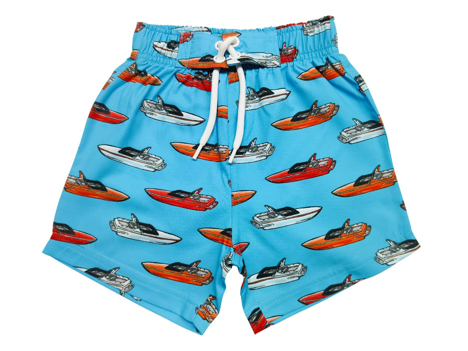 Baby Swim Board Shorts - Speed Boat (10159685337372) (10158988460316) (10327695950108) (10588152234268)