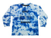 Kids Long Sleeve Tie Dye Tee - Burger (9997963297052) (10633490366748)