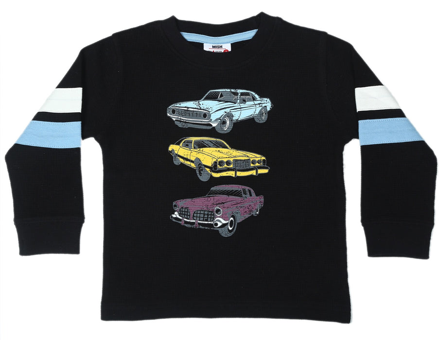 Kids Thermal Taping Shirt - Cars