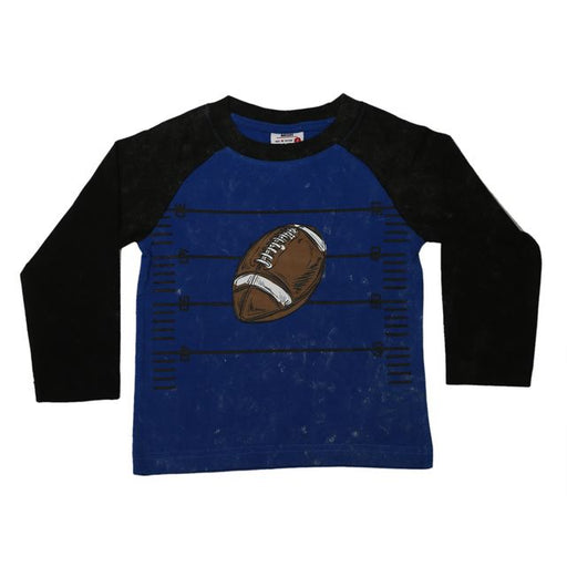 Kids Long Sleeve Enzyme Tee - Football Down (8941222166812)