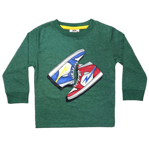 Kids Long Sleeve Tee - Kickin It (8941593297180)