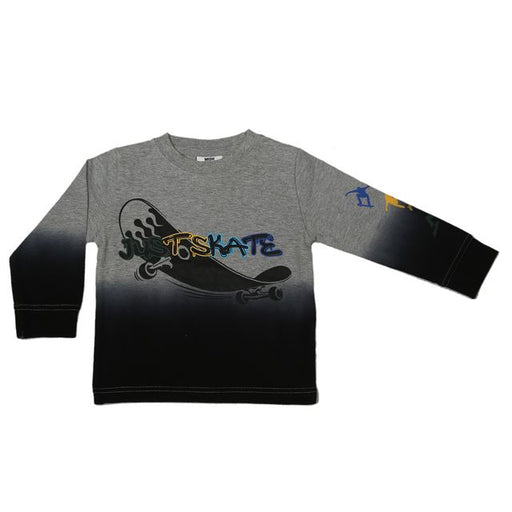 Kids Long Sleeve Tee - Just Skate (8942121779484)