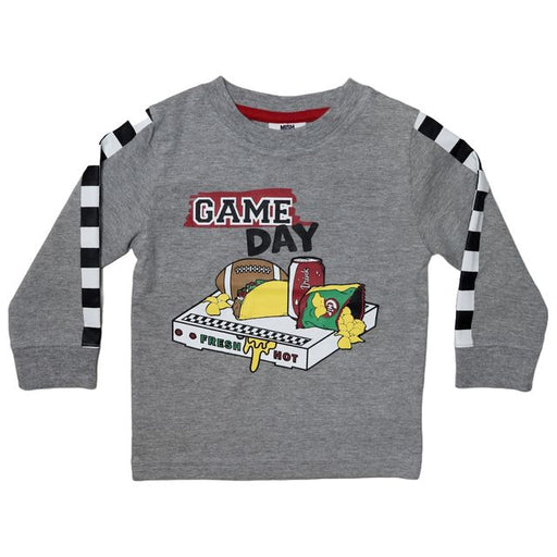 Kids Long Sleeve Tee - Game Day Snacks (8942132363548)