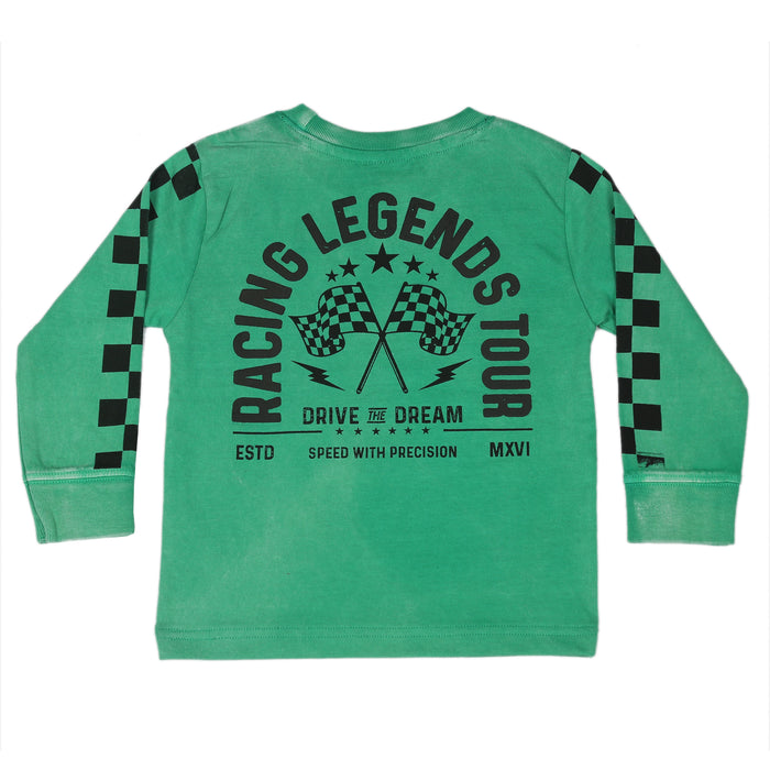 Kids Long Sleeve Enzyme Tee - Race Legend (9998360281372) (10633492988188)