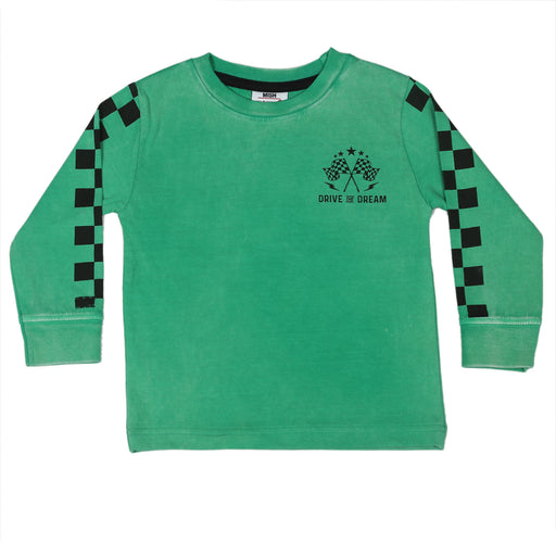 Kids Long Sleeve Enzyme Tee - Race Legend (9998360281372) (10633492988188)