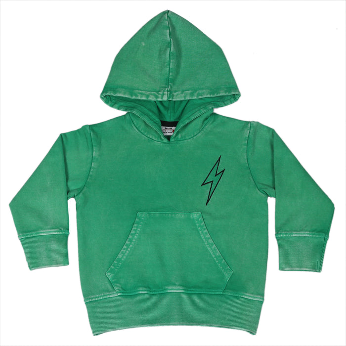 Kids Enzyme Pullover Hoodie - Bolt Bright Green (9999147958556) (10602485481756) (10611633029404)