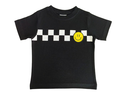 Kids Short Sleeve Tee - Check Smile (10161776918812) (10591512101148)