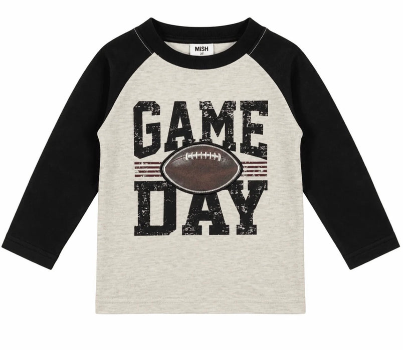 Kids Raglan Shirt -Football Game Day